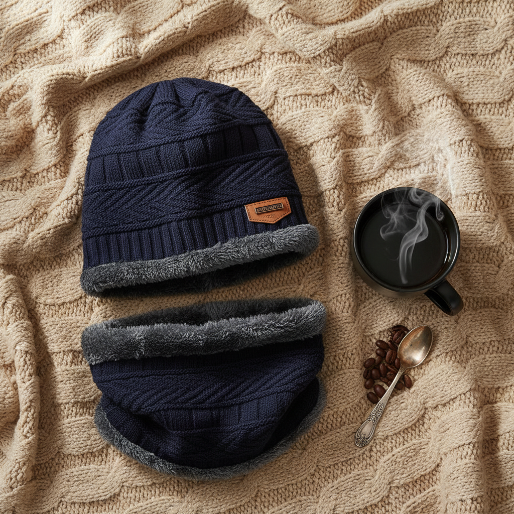 Nordset™ — Set gorro y cuello térmico